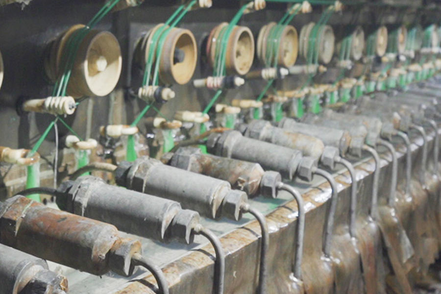 Spinners, raw materials